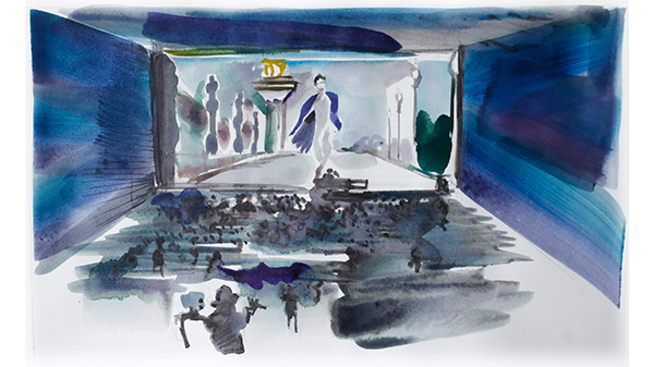 Blog - Painting of a Boocle experience in shop by Delphine Montebello. BOOCLE