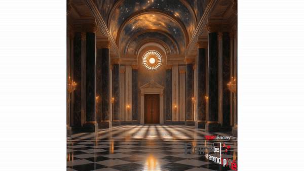 Blog - Endless AI Video Loop of a temple with the door open and close. LAB BOOCLE AI