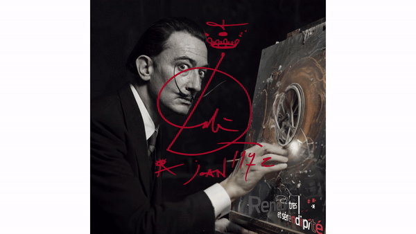 Blog - AI Endless Video Loop of Salvador Dali painting a clock. LAB BOOCLE AI