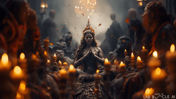 Blog - Cinemagraph' of Gaia's cenremony. LAB BOOCLE AI